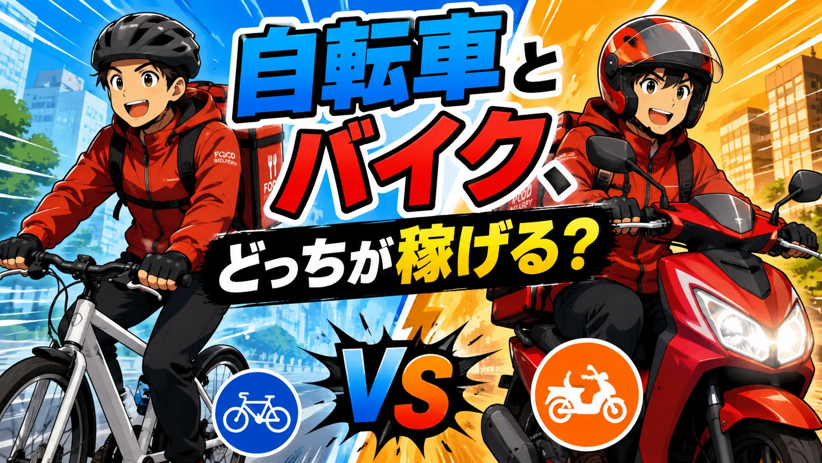 配達装備チェック
